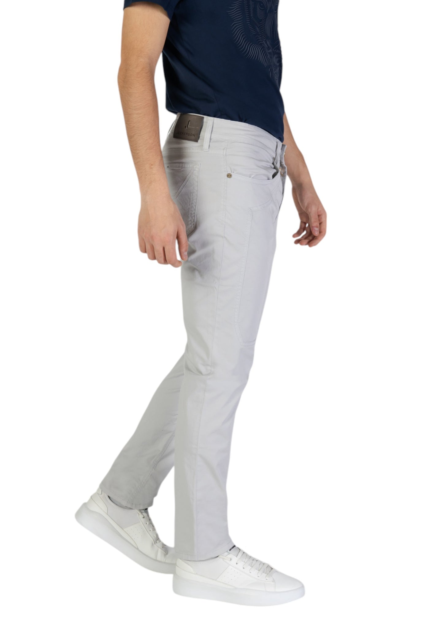 Jeckerson Pantaloni Uomo Jeckerson JUPPA077JOHN001 CTCPTGABA012 grey Grigio