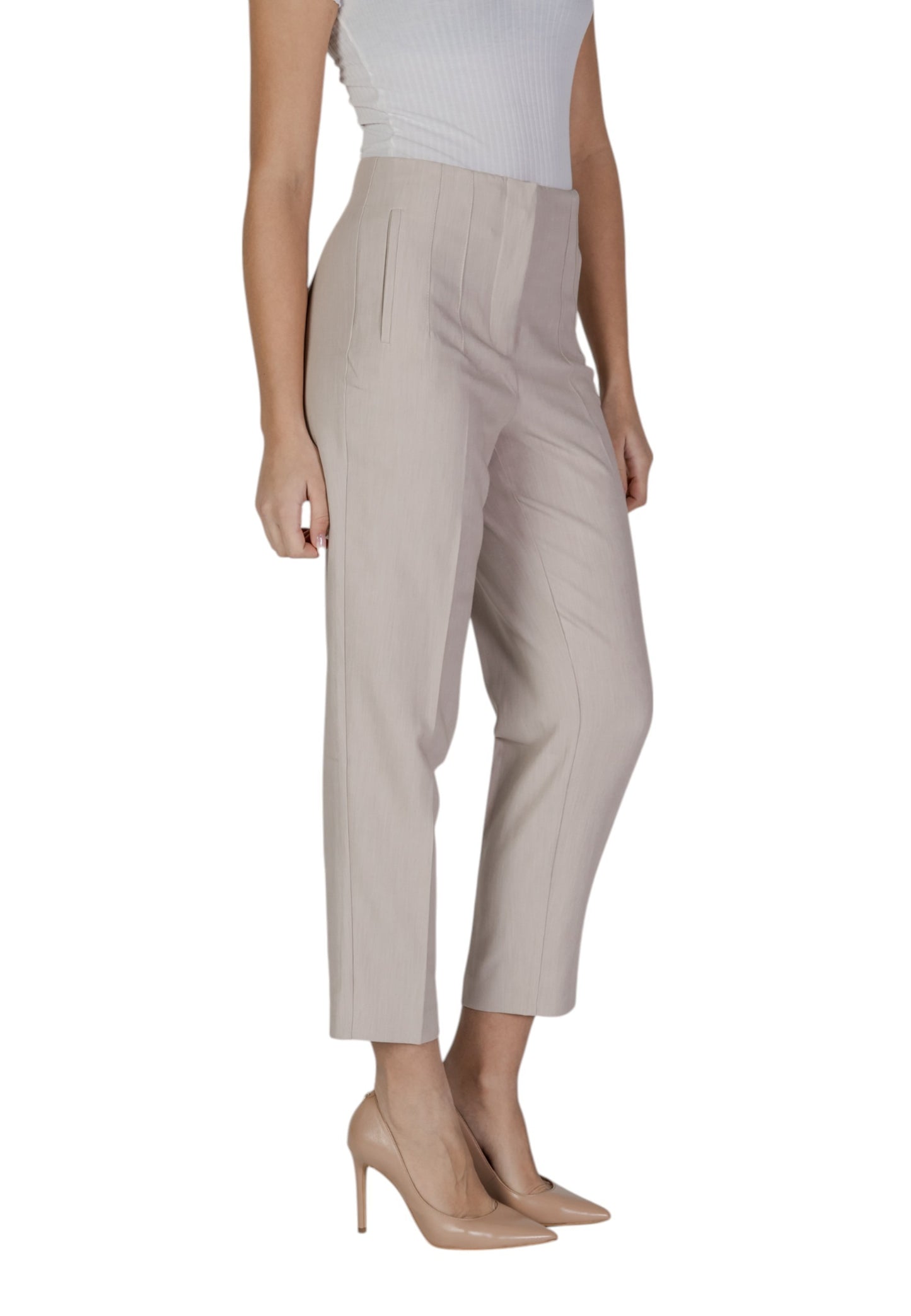Only Pantaloni Donna Only 15298565 beige Beige