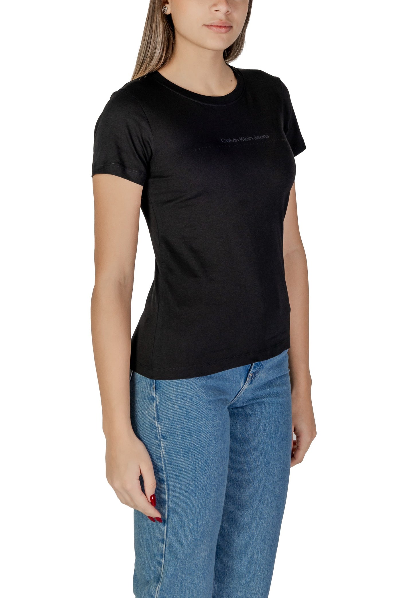 Calvin Klein Jeans T-Shirt Donna Calvin Klein Jeans J20J224990 black Nero