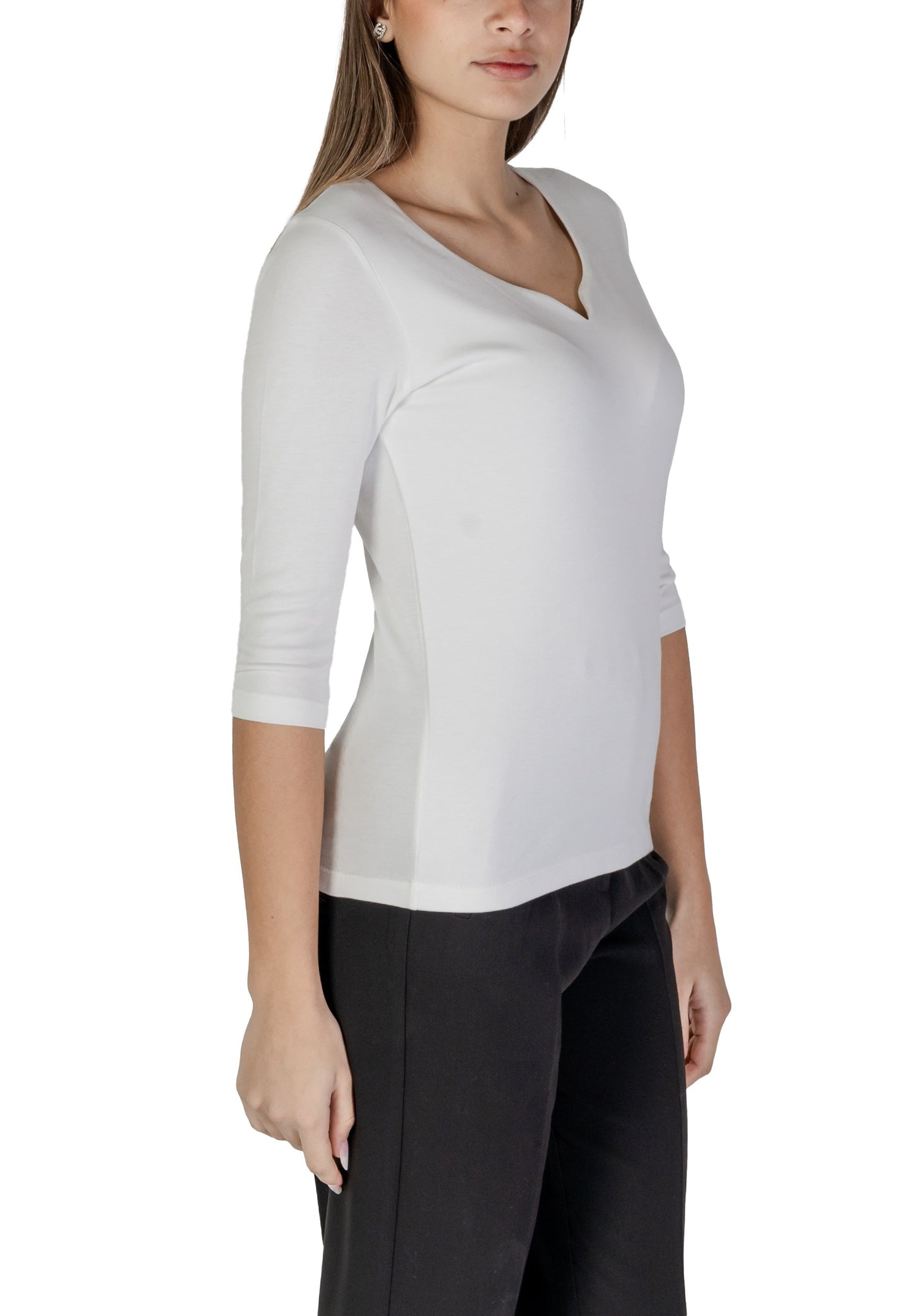 Street One T-Shirt Donna Street One 322581 white Bianco