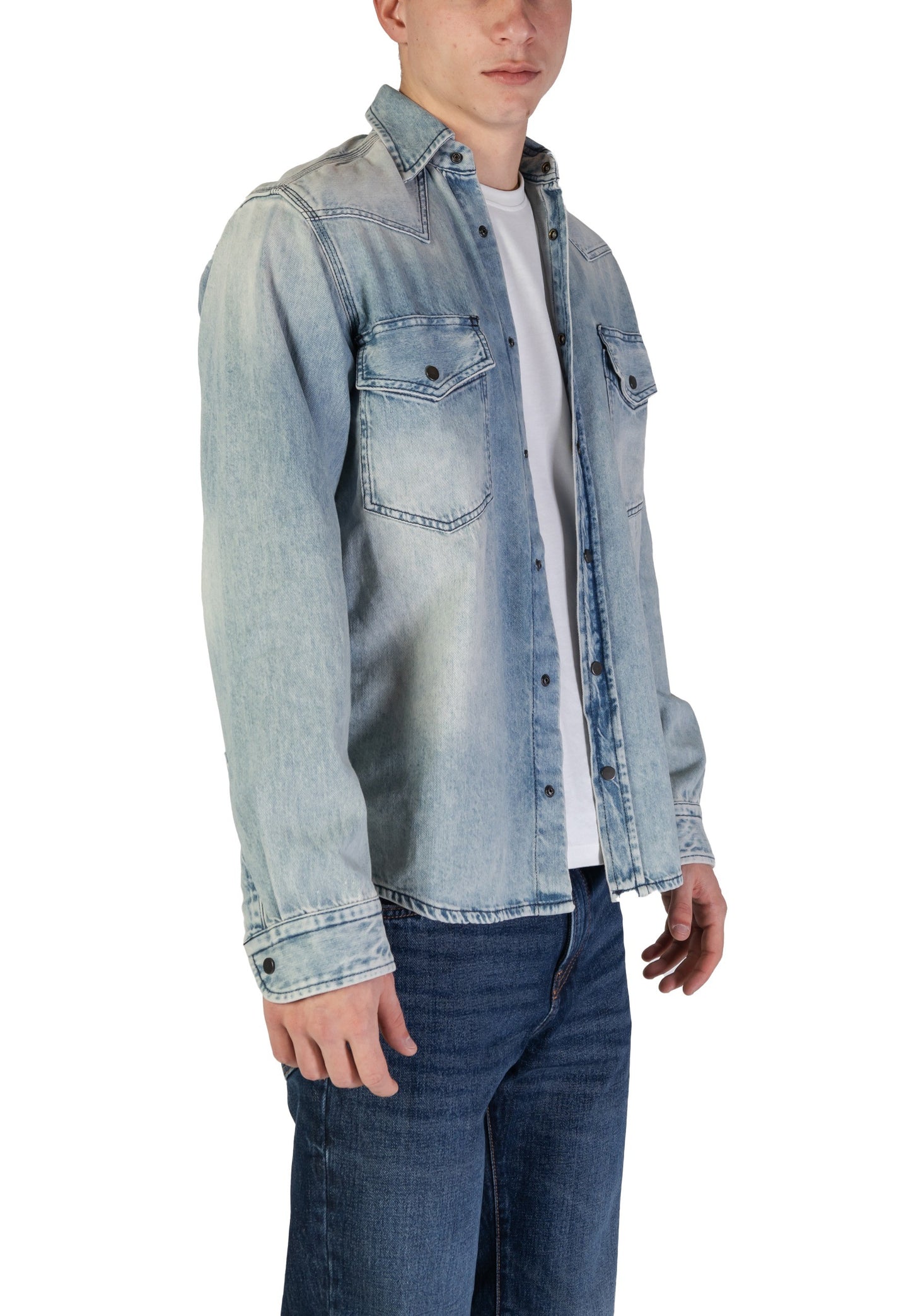 Boss Camicia Uomo Boss 50513227 blue Blu