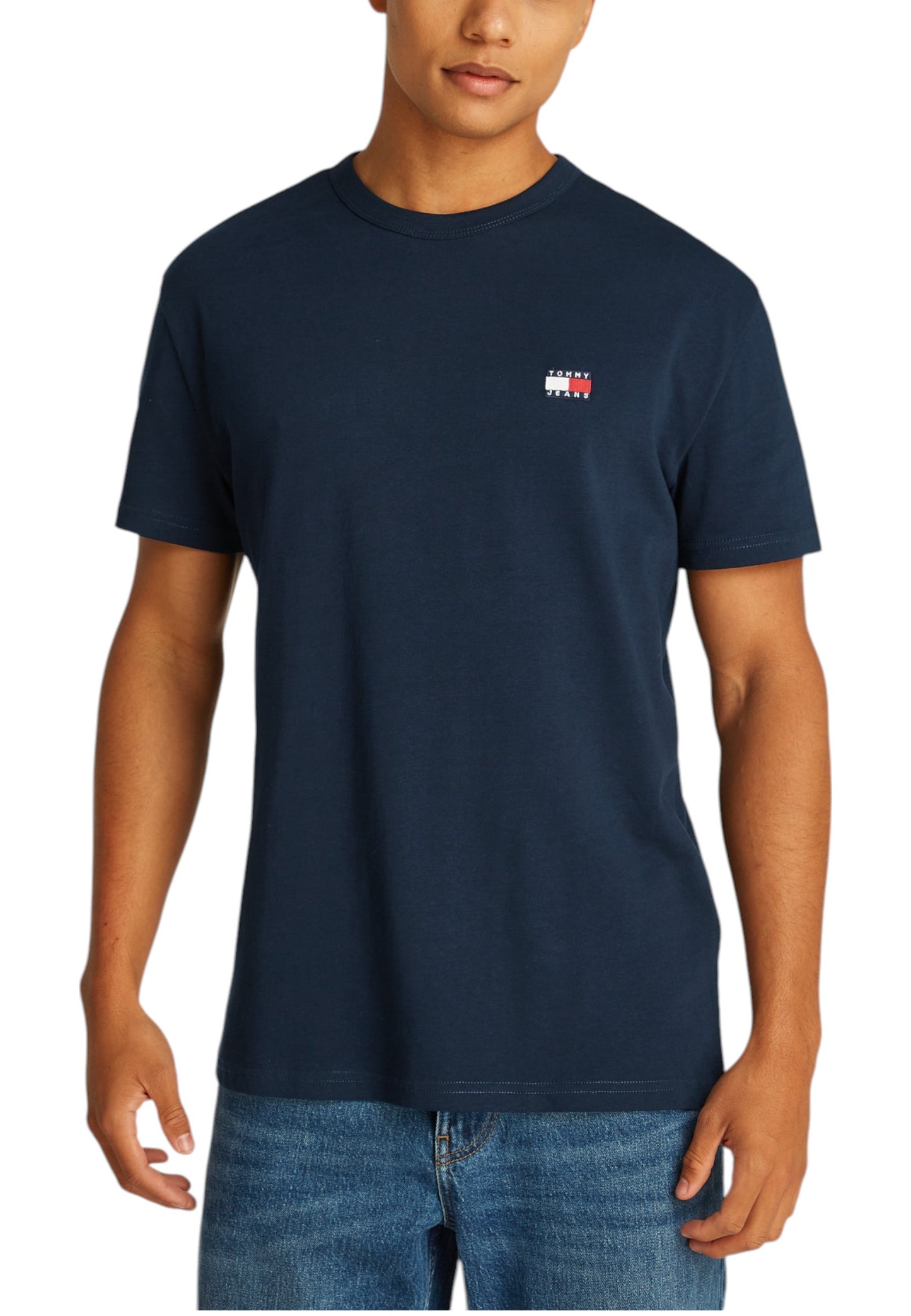 Tommy Hilfiger Jeans T-Shirt Uomo Tommy Hilfiger Jeans DM0DM20322 blue Blu
