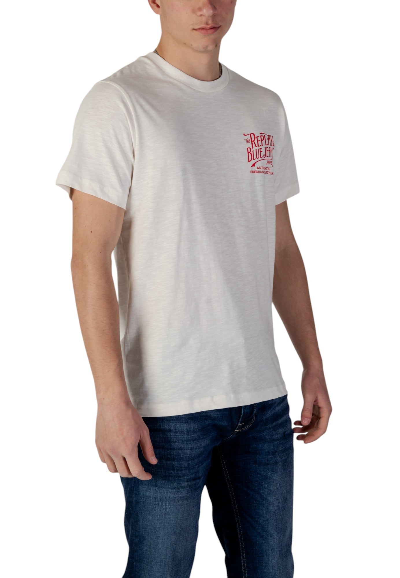 Replay T-Shirt Uomo Replay M3023.000.22336 beige Beige