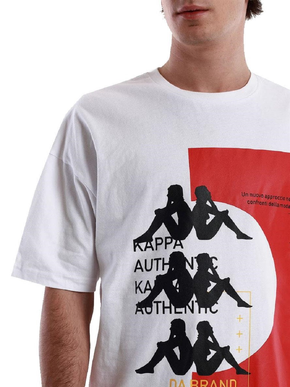 T-shirt Kappa in jersey stampata sul davanti 3116FJW-A03