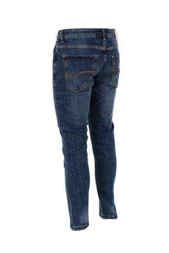 Jeans Yes Zee P601W172 Blu cinque tasche slim fit colore J712