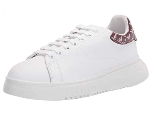 SNEAKERS Emporio Armani X3X024 Bianco CON LACCI IN PELLE DA DONNA Chiusura: Stringata Larghezza scarpa: Normale