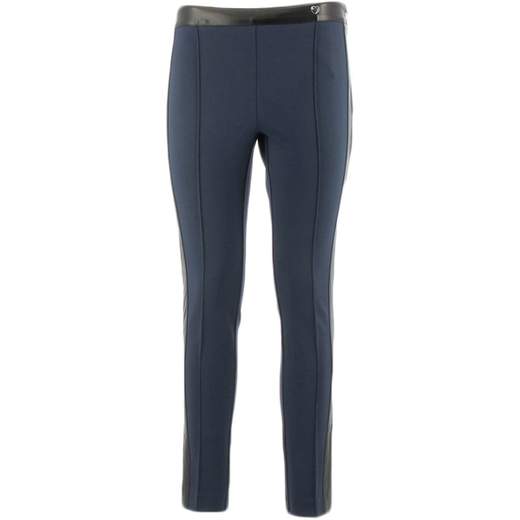 Pantalone Twinset YA82M2 Blu chiusura con zip sul fianco