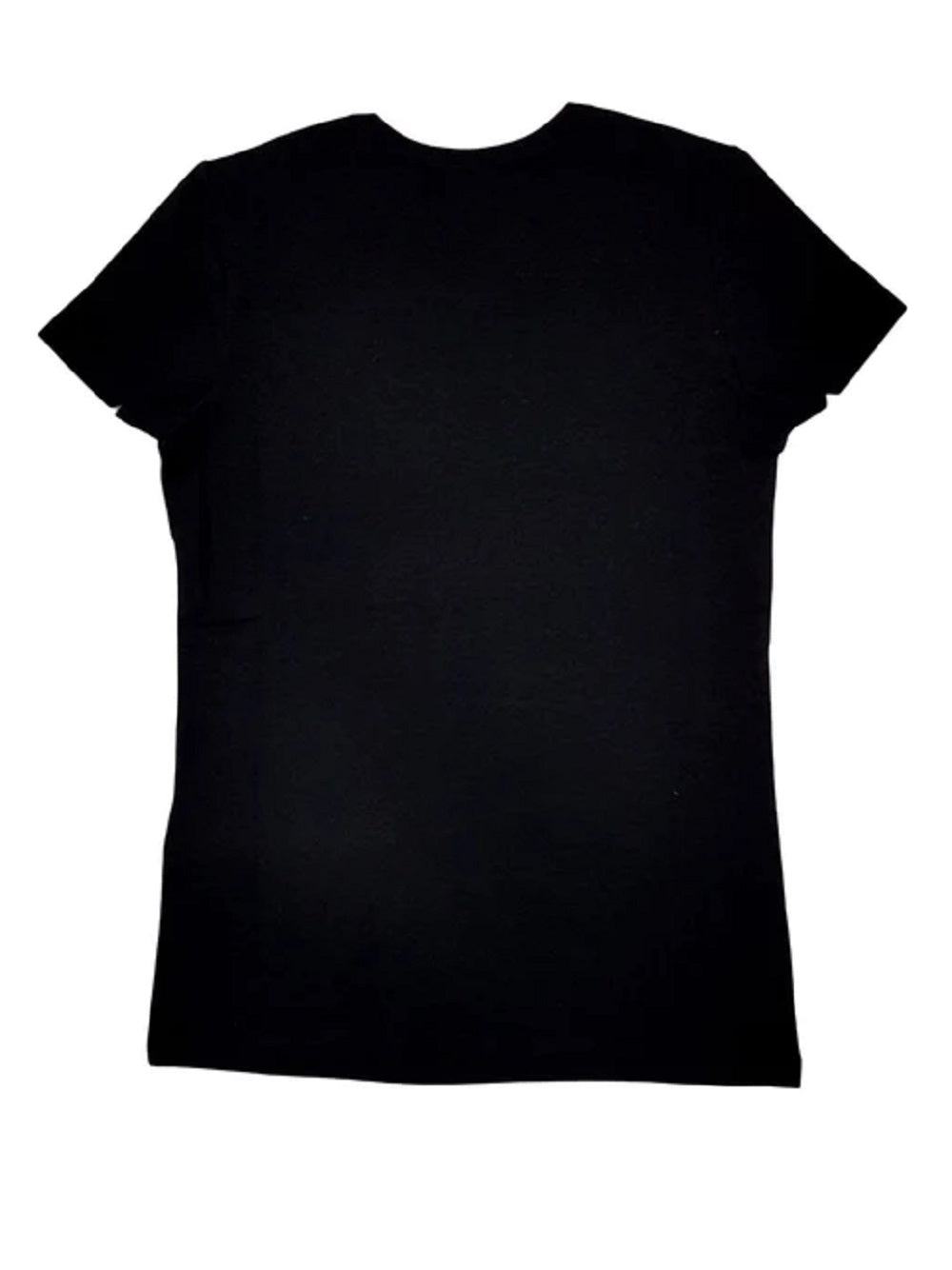 T-Shirt Love Moschino W4F731QE1951presenta dei brillantini applicati a formare il lettering del brand e dei cuori incrociati