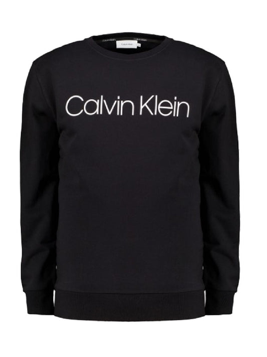 Felpa Calvin Klein a maniche lunghe con logo Calvin Klein sul petto