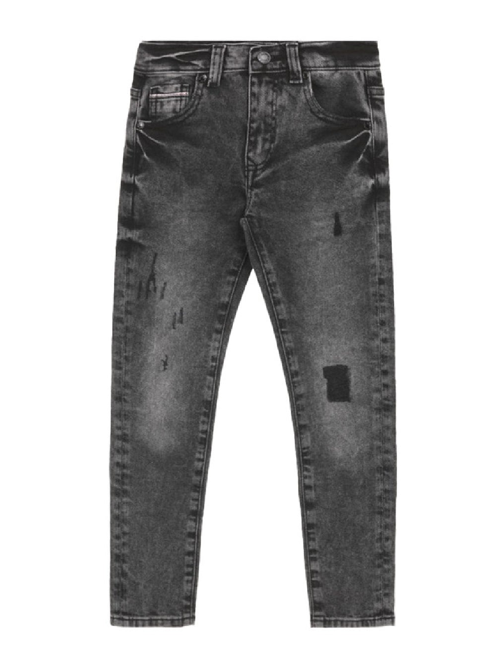 Jeans da bambino Guess modello L1YA08 denim nero