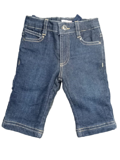 US POLO ASSN. Vaqueros de cinco bolsillos con lavado oscuro para niño