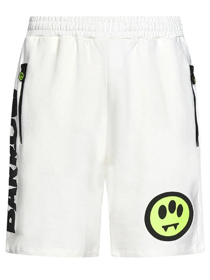 Pantalones cortos BARROW modelo 031356 con estampado de logotipo lateral