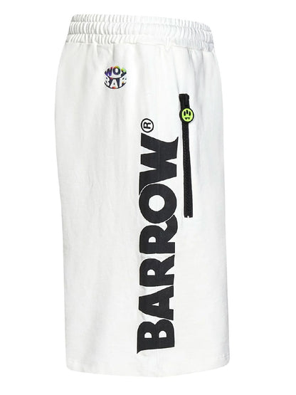 Pantalones cortos BARROW modelo 031356 con estampado de logotipo lateral