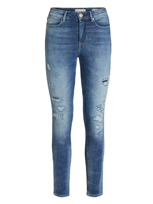 Jeans Guess modello W2RA46D3ZTE effetto consumato