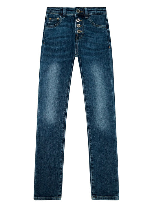 Jeans Guess modello J1YA07D46Q0 vestibilità skinny, vita alta.