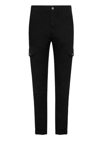Guess M2RB17WEDW1 cargo trousers with logo, zip and button fastening