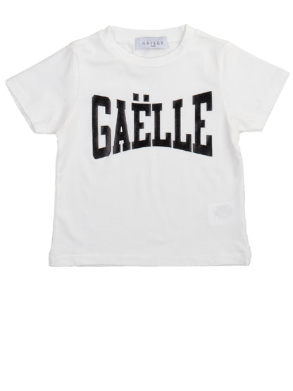 Camiseta Gaëlle modelo 7051T0211 con logo estampado en vinilo