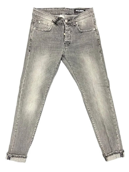 Jeans soldado modelo 412N con cierre de botones