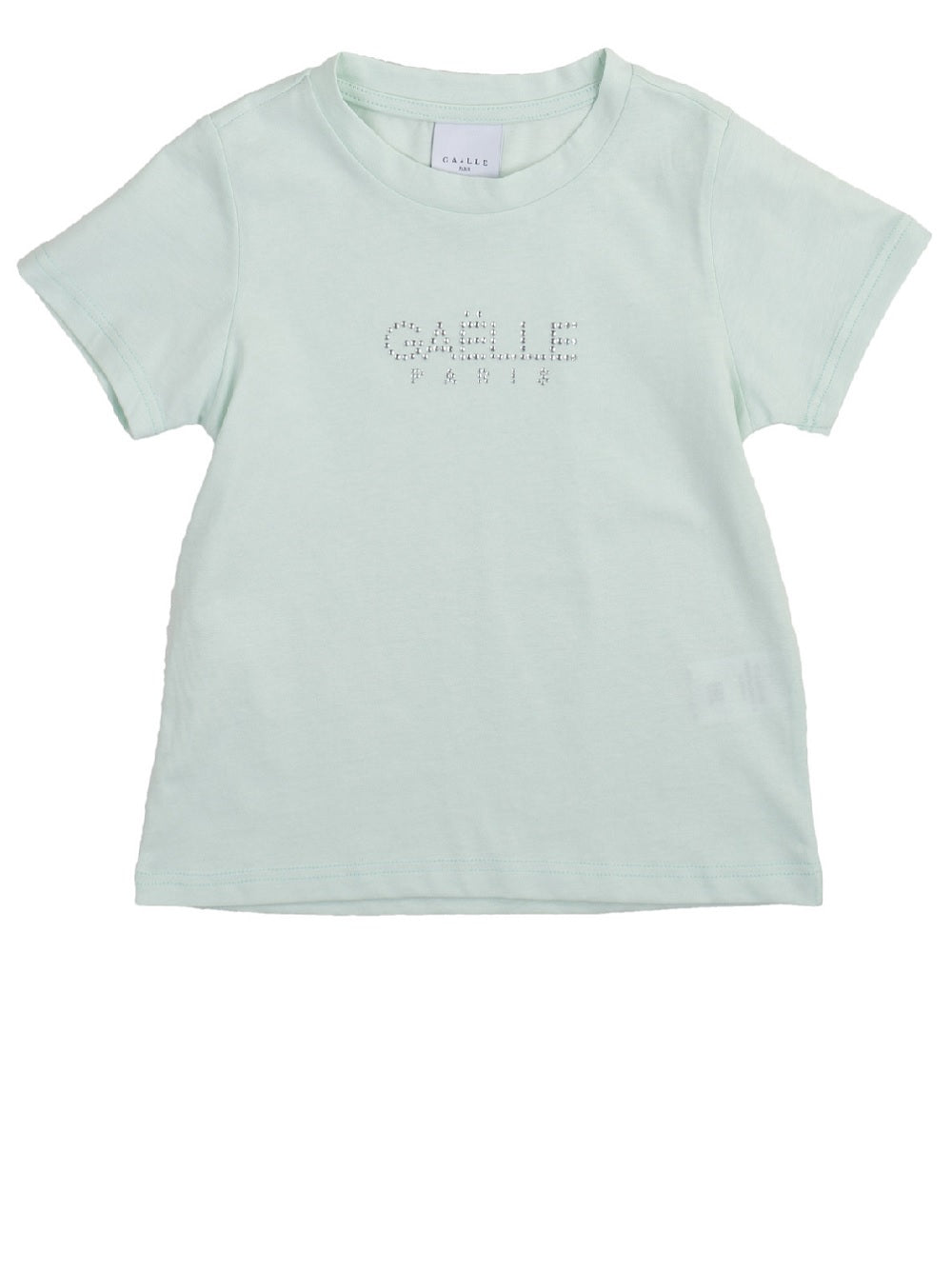 T-Shirt Gaelle modello 2746M0756 con logo al petto in strass.