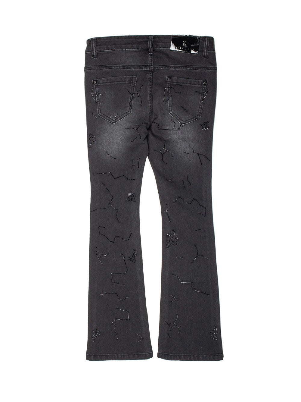 Jeans John Richmond modello RGA19272JE con disegni in paillettes