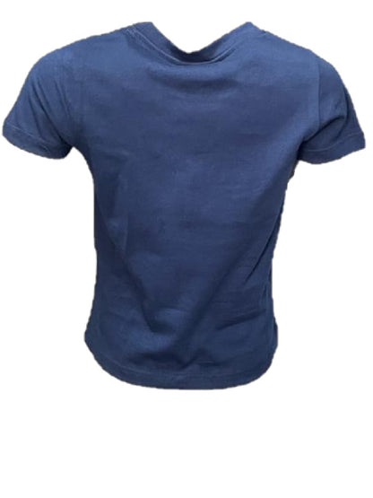 Camiseta Gaelle modelo 2746M0756 AZUL con logo de pedrería en el pecho.