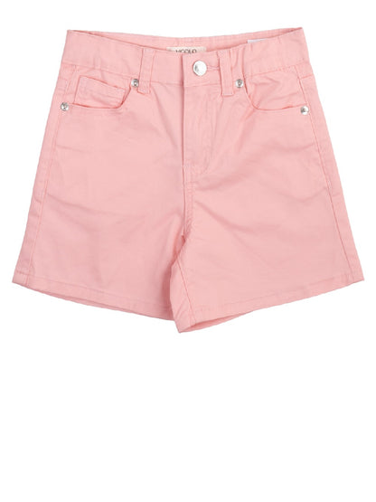 Shorts VICOLO, modelo 3146P0545, de cintura alta y cierre de botones. Cintura ajustable con cordones y botones internos.