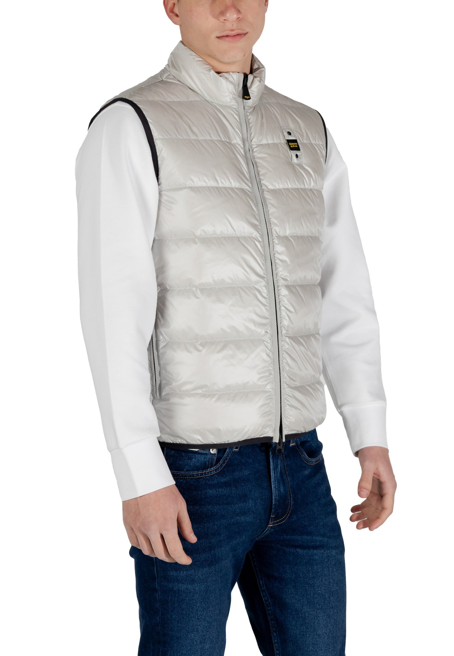 Blauer Gilet Uomo