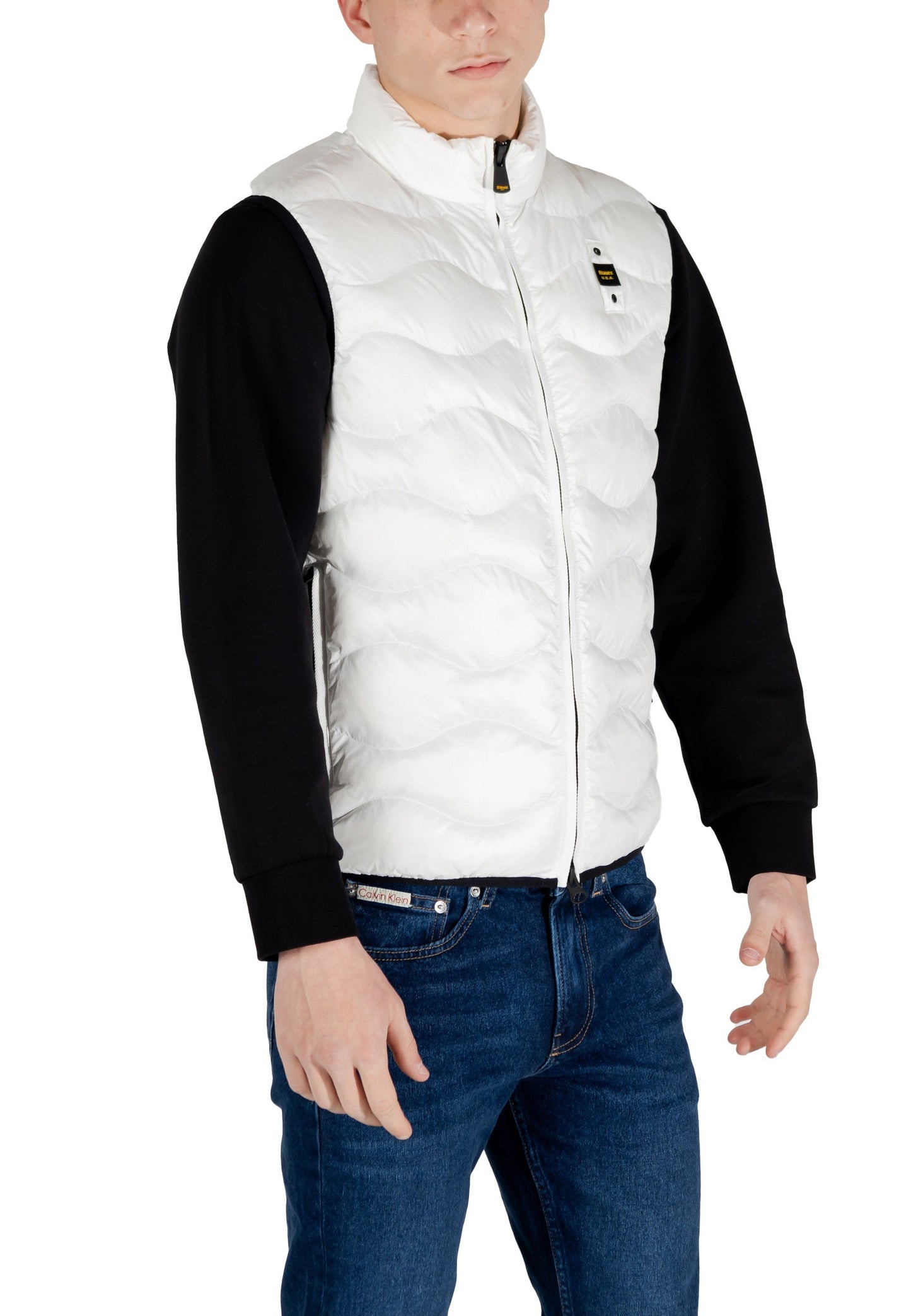 Blauer Gilet Uomo