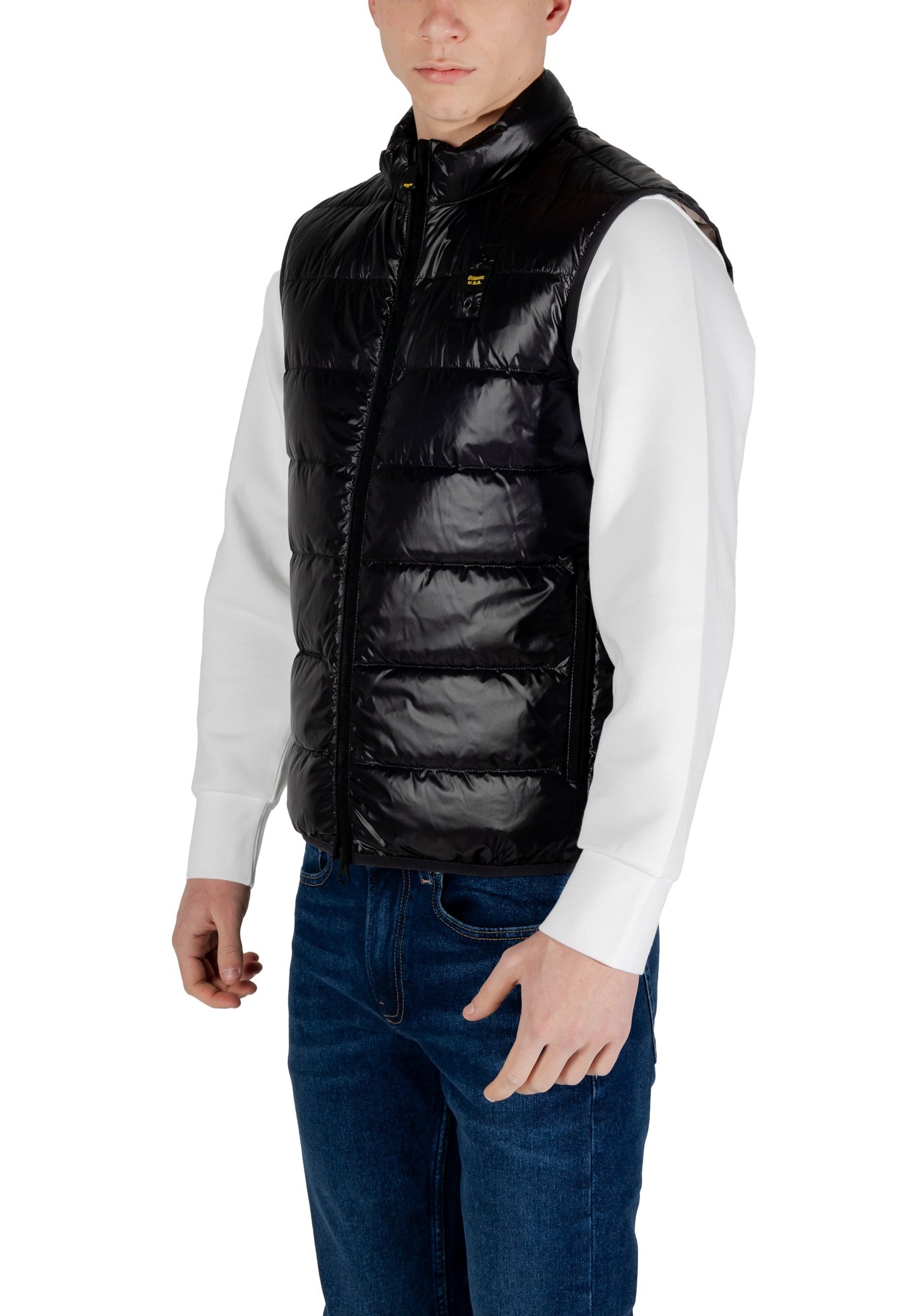 Blauer Gilet Uomo