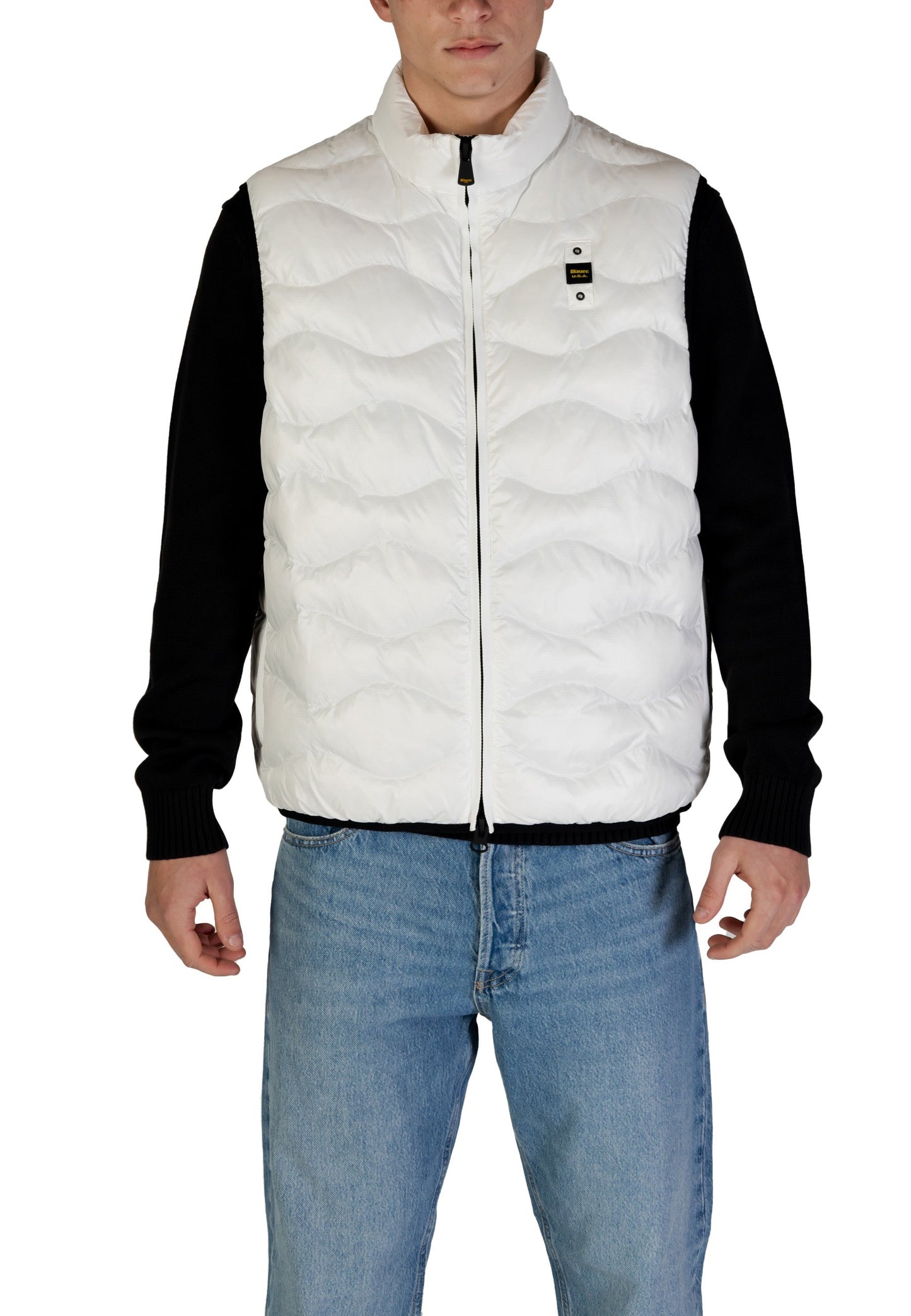 Blauer Gilet Uomo