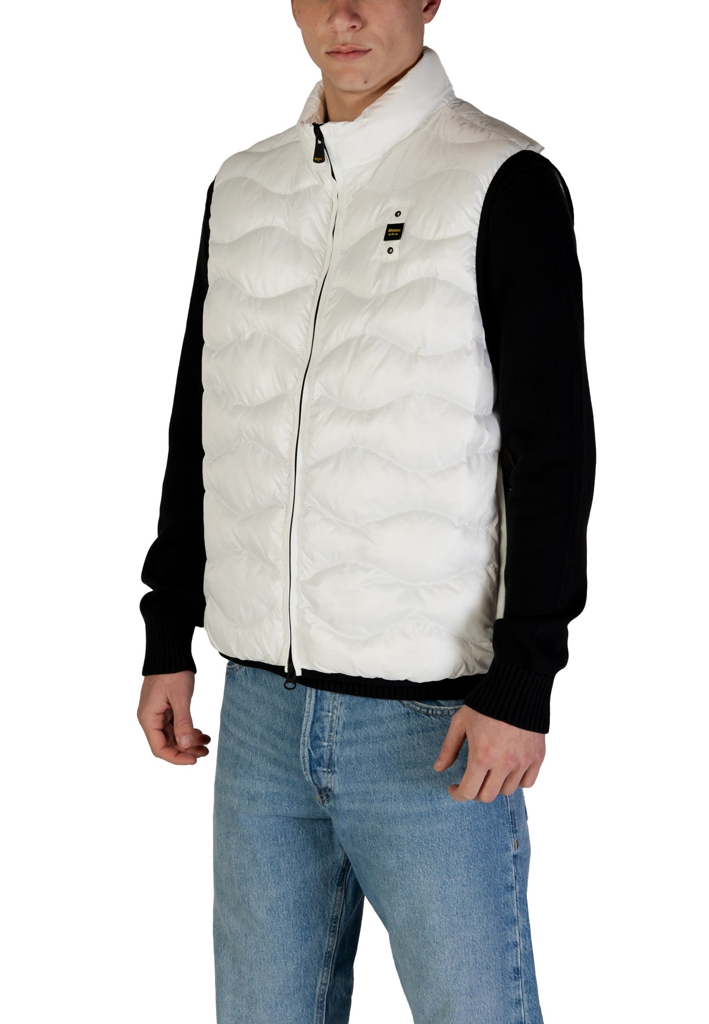 Blauer Gilet Uomo