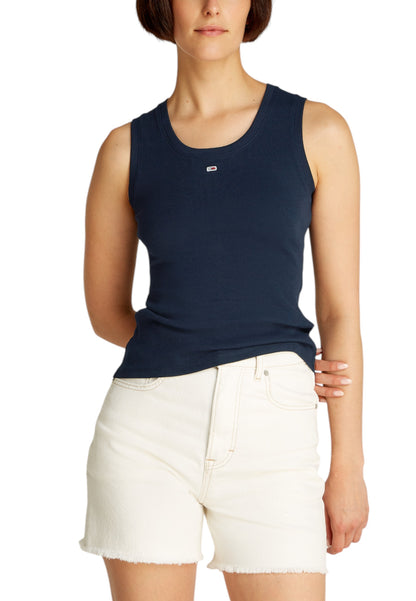 Camiseta sin mangas para mujer de Tommy Hilfiger Jeans
