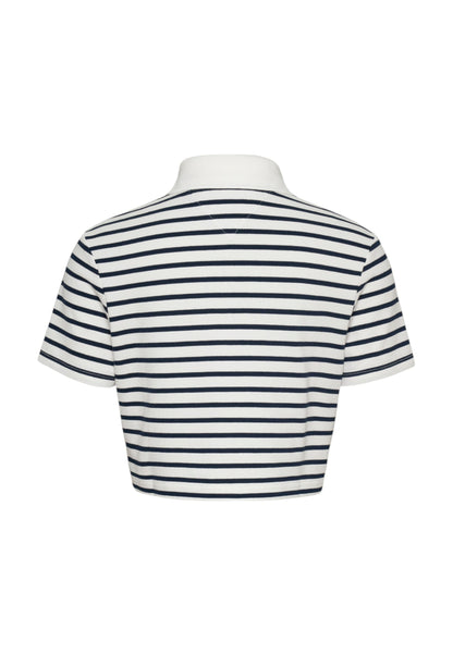 Tommy Hilfiger Jeans Top Donna Tommy Hilfiger Jeans DW0DW21363 white  Bianco