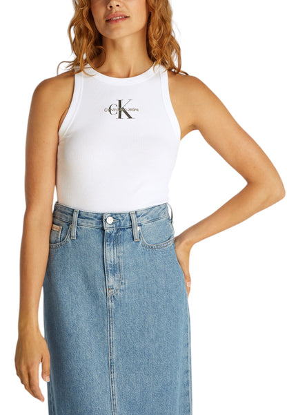 Camiseta sin mangas para mujer de Calvin Klein Jeans