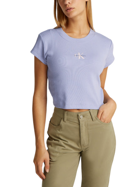 Calvin Klein Jeans T-Shirt Donna Calvin Klein Jeans LV047AB802 liliac  Lilla