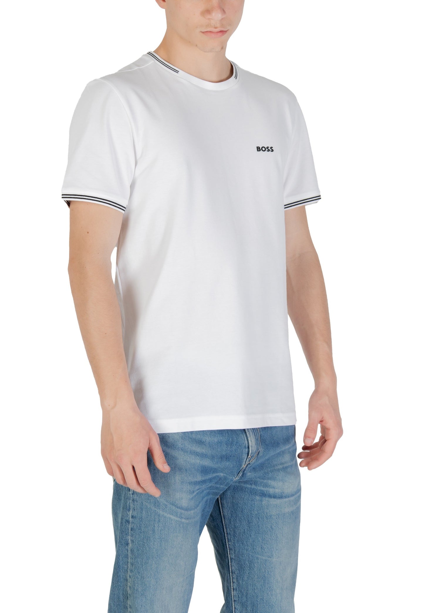 Boss T-Shirt Uomo Boss 50521245 white  white