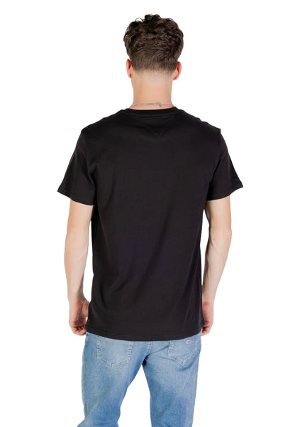 Tommy Hilfiger Jeans T-Shirt Uomo Tommy Hilfiger Jeans WH7_16631900009_Black black  black
