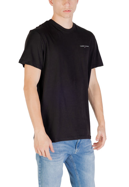 Tommy Hilfiger Jeans T-Shirt Uomo Tommy Hilfiger Jeans WH7_16631900009_Black black  black