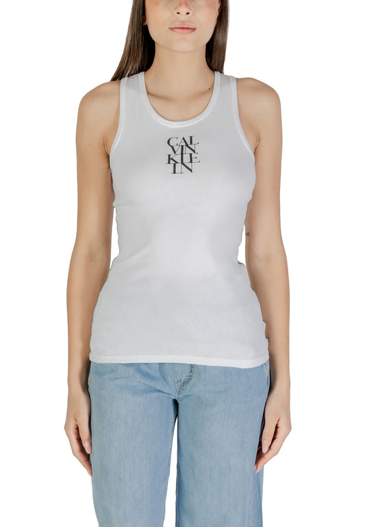 Camiseta sin mangas para mujer de Calvin Klein Jeans