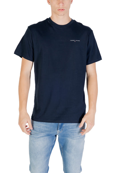 Tommy Hilfiger Jeans T-Shirt Uomo Tommy Hilfiger Jeans WH7_16631900128_Dark_Blue blue  blue