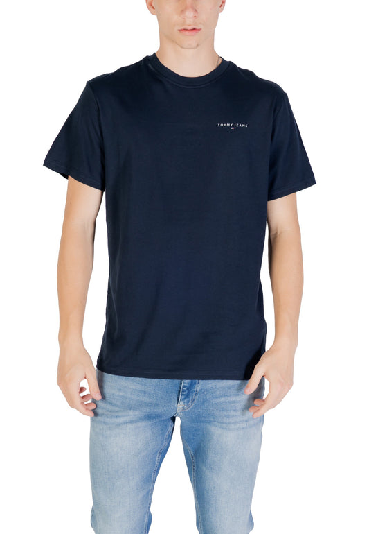 Tommy Hilfiger Jeans T-Shirt Uomo Tommy Hilfiger Jeans WH7_16631900128_Dark_Blue blue  blue