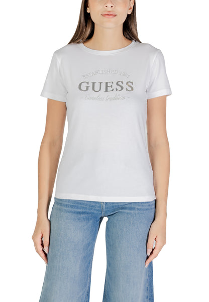 Guess Active T-Shirt Donna Guess Active V5YI12 J1314 white  white