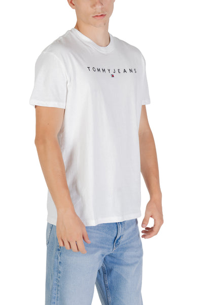 Tommy Hilfiger Jeans T-Shirt Uomo Tommy Hilfiger Jeans DM0DM20744 white  white