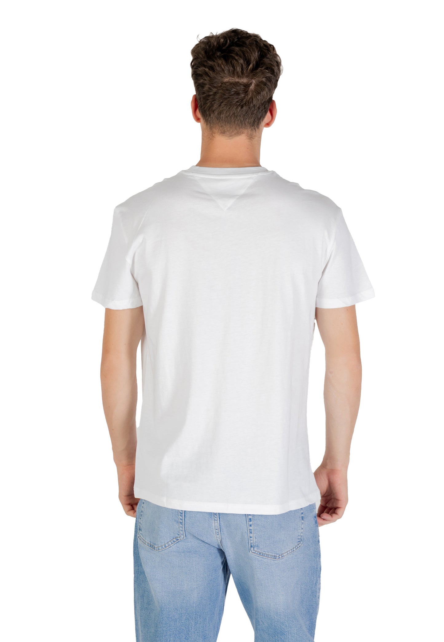 Tommy Hilfiger Jeans T-Shirt Uomo Tommy Hilfiger Jeans DM0DM20744 white  white