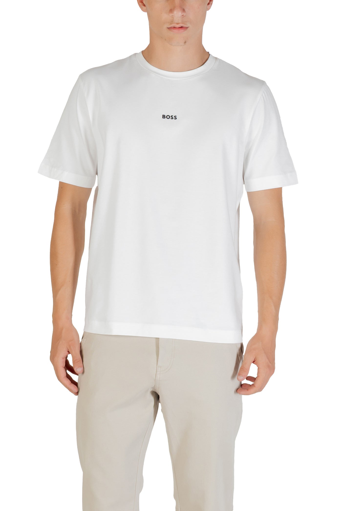 Boss T-Shirt Uomo Boss 50473278 white  white
