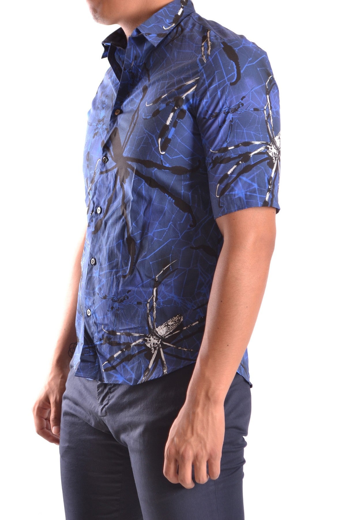 Alexander Mcqueen Camicia Uomo Alexander Mcqueen b_25752 blue  blue