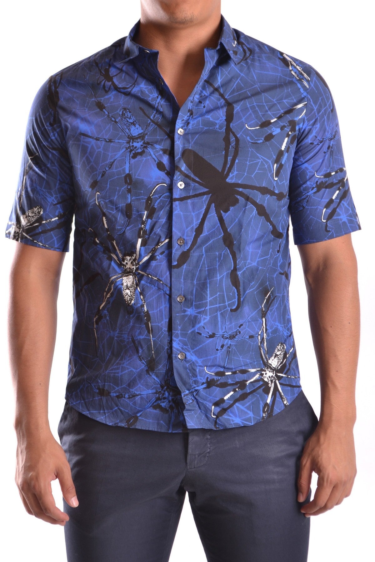 Alexander Mcqueen Camicia Uomo Alexander Mcqueen b_25752 blue  blue