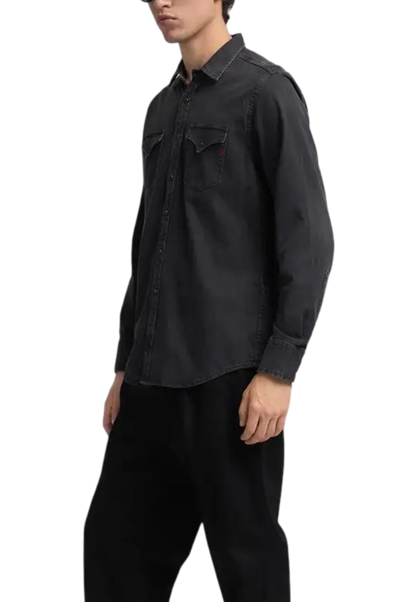 Replay Camicia Uomo Replay M4860T.000.154 90B black  black