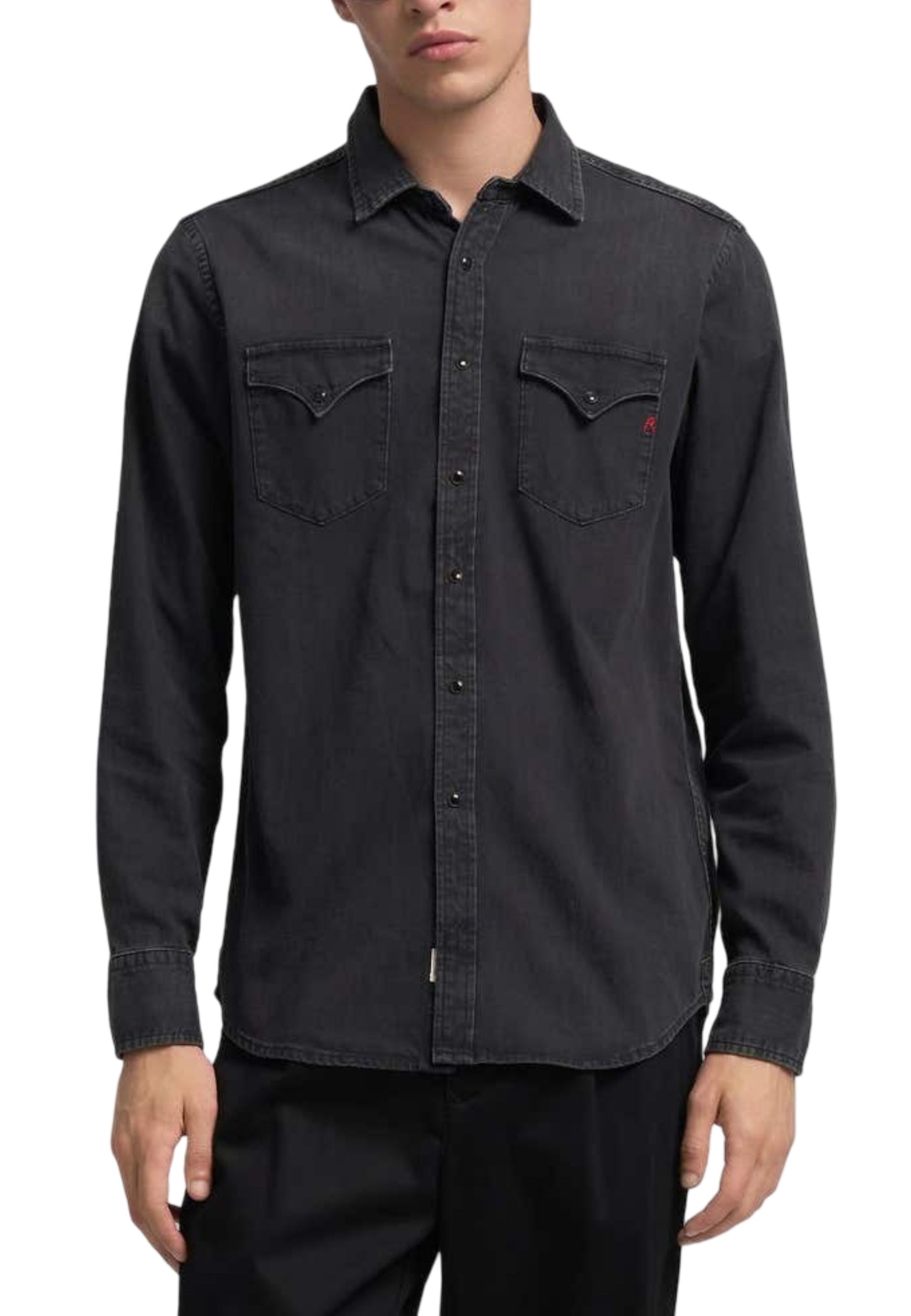 Replay Camicia Uomo Replay M4860T.000.154 90B black  black