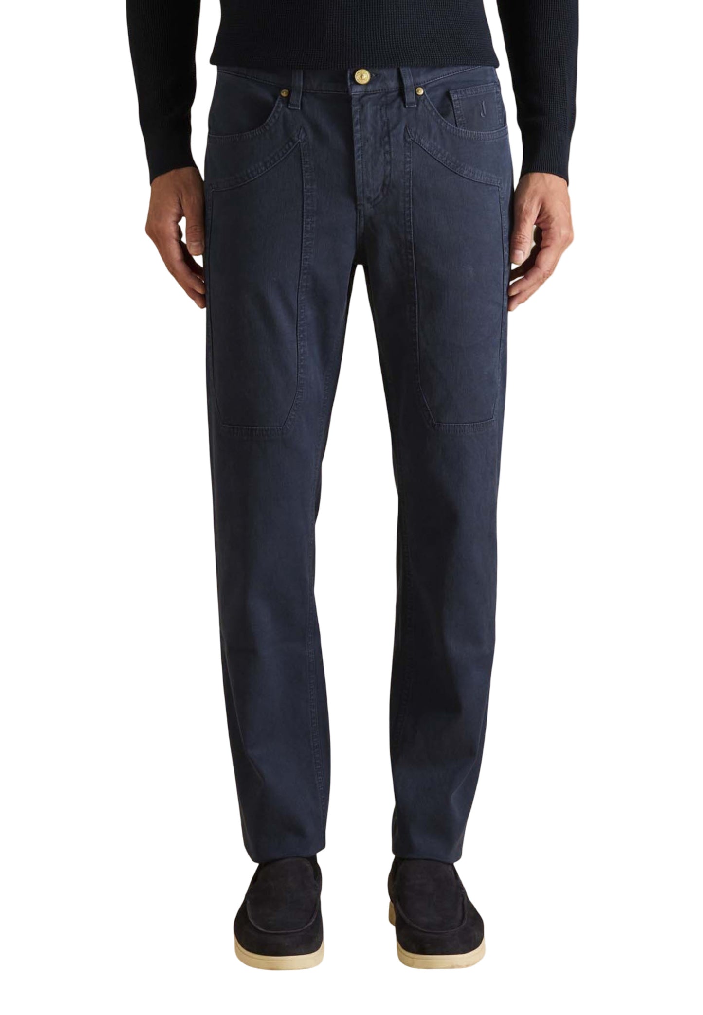 Jeckerson Pantaloni Uomo Jeckerson JUPPA077JOHN001 CTCPTVELL009 U006 blue  blue
